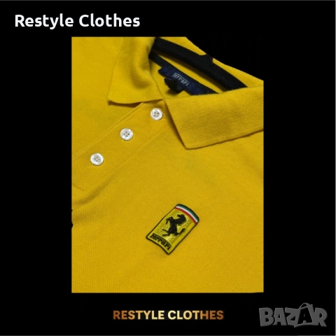 Поло тениска Scuderia Ferrari 458 Italia, снимка 2 - Тениски - 53852881