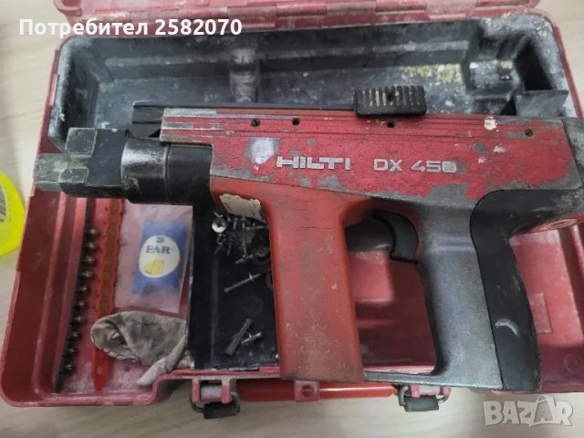 пушка за директен монтаж hilti dx450, снимка 1 - Други инструменти - 48560332