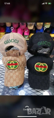 шапки с козирка gucci , снимка 11 - Шапки - 51454903