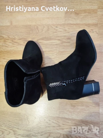 Дамски елегантни обувки в черен цвят. , снимка 4 - Дамски елегантни обувки - 50757317