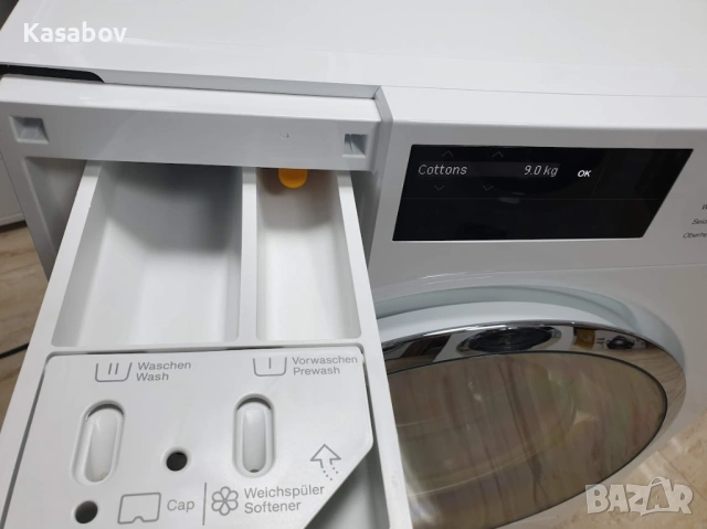 Miele 9кг 1600rpm Wi-Fi TwinDos Пералня Миеле 12м Гаранция, снимка 6 - Перални - 54012992