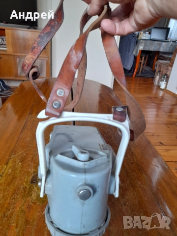 Стара миньорска лампа,фенер #6, снимка 6 - Антикварни и старинни предмети - 52228425