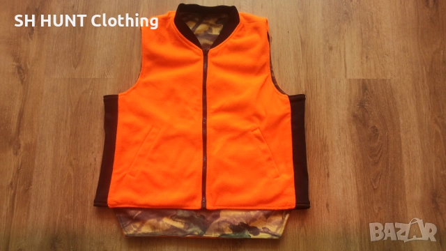 TWO FACE POLAR SIGNAL VEST размер S за лов двулицев поларен елек - 1876, снимка 2 - Екипировка - 53101715