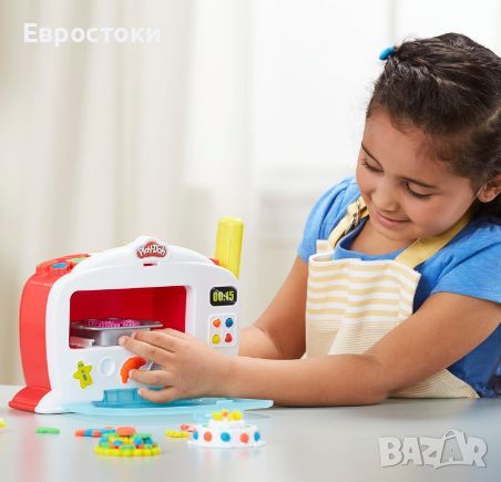 Игрален комплект с пластилин Play Doh - Вълшебната кухня, снимка 5 - Пластелини, моделини и пясъци - 45942739