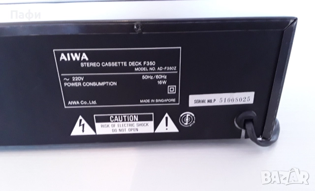 Aiwa ad f 350, снимка 8 - Декове - 52937141
