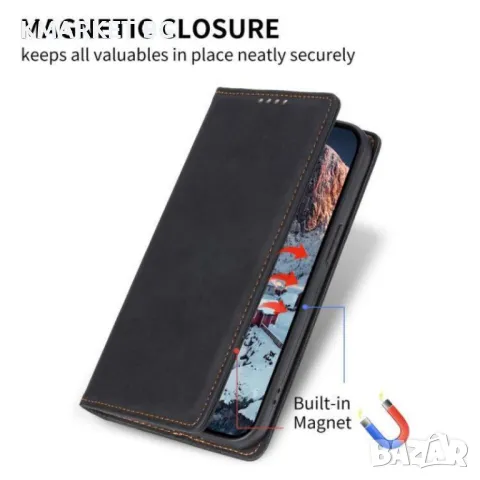 Realme 14x / Realme C75 Magnetic Wallet/ RFID Калъф и Протектор, снимка 10 - Калъфи, кейсове - 49401050