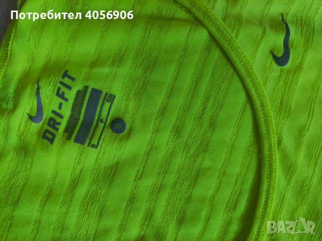 Потник Nike, неоново зелено, снимка 2 - Потници - 46775669