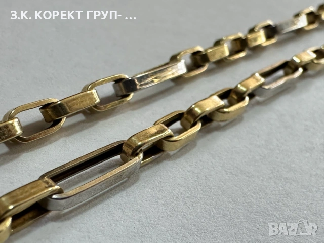 Златен синджир 14к, 5,94гр, снимка 8 - Колиета, медальони, синджири - 53719841