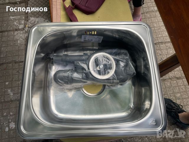 Чисто нова мивка със сифон, снимка 2 - Мивки - 45997957