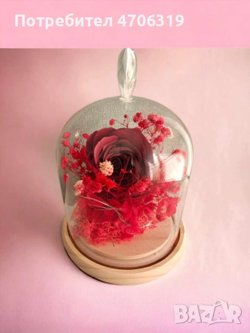 Роза в стъкленица за всяка дама , снимка 5 - Подаръци за жени - 53152660