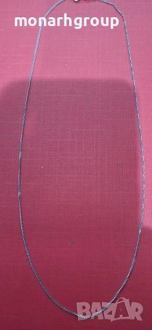 Сребърна верижка, снимка 2 - Колиета, медальони, синджири - 52713801