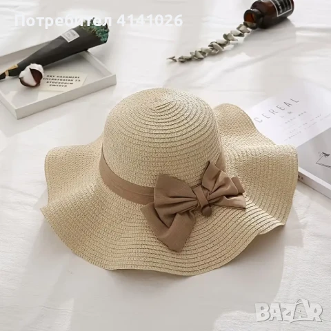 Дамска лятна капела / шапка, снимка 2 - Шапки - 50715184