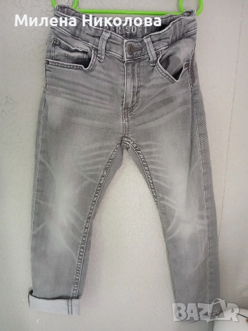 Дънки и блузка 5-6г, снимка 4 - Детски панталони и дънки - 53666997