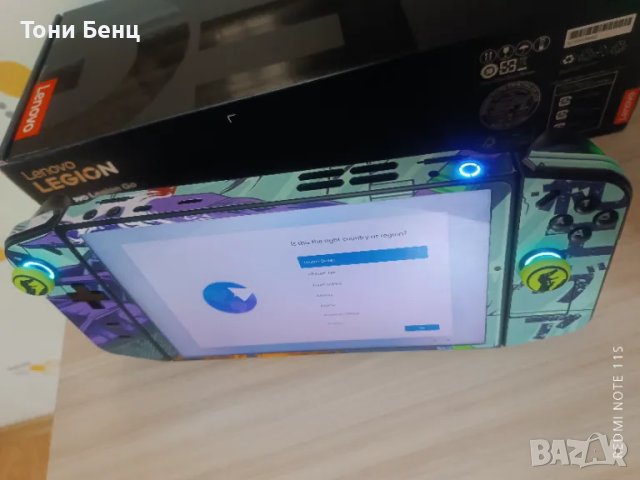 Lenovo Legion Go гейминг конзола + аксесоари, снимка 8 - Други игри и конзоли - 48695468