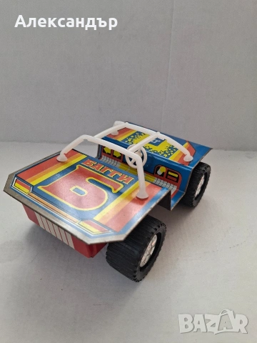 Ретро метална количка Бъги (Buggy) – Колекционерска играчка от СССР, снимка 4 - Антикварни и старинни предмети - 53921205