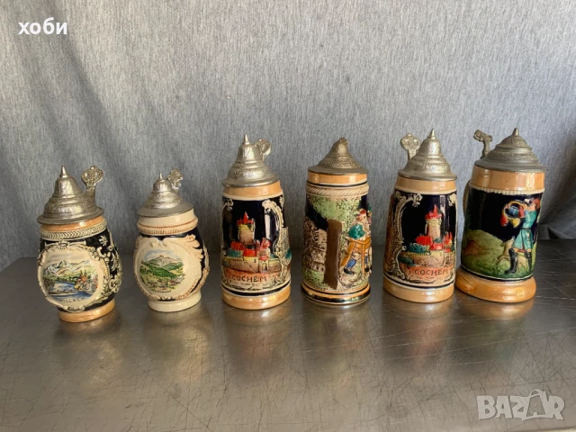 лот халби за бира малки , снимка 3 - Антикварни и старинни предмети - 50758624