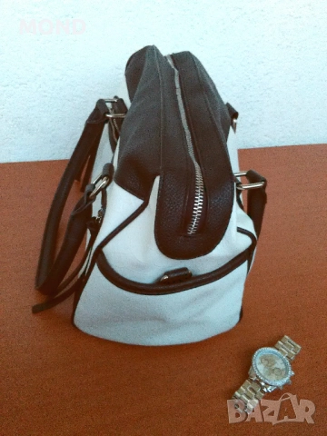 Дамска чанта Express - Black & White Purse, снимка 7 - Чанти - 52868356