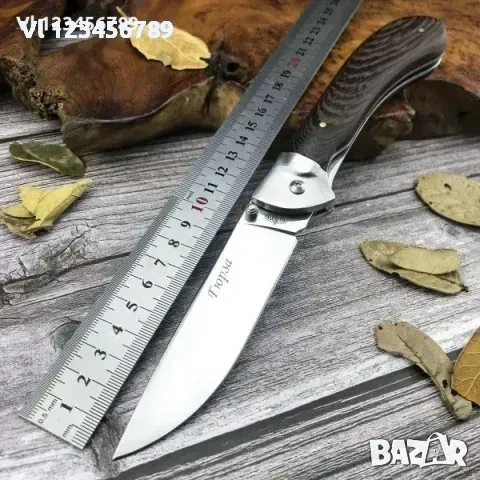 Джобен нож Русия - Витяз Гюрза Ст 65Х13 , 104х240 мм, снимка 2 - Ножове - 53846271