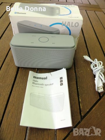 Тонколона с блутут Roxcore Halo Portable Bluetooth Speaker, снимка 1 - Bluetooth тонколони - 46245707