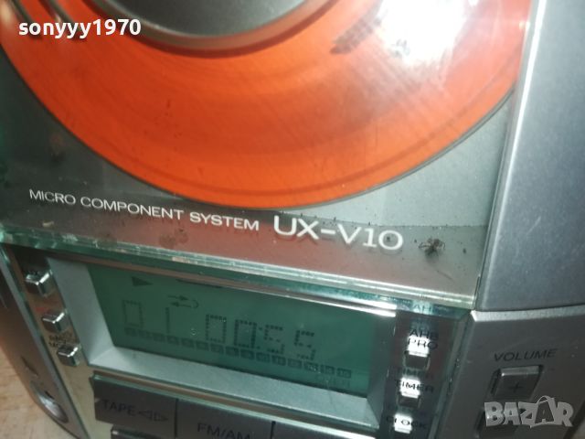 JVC CA-UXV10 CD AUX REVERSE DECK RECEIVER-ВНОС SWSS LNWC0606241116, снимка 4 - Ресийвъри, усилватели, смесителни пултове - 46081100