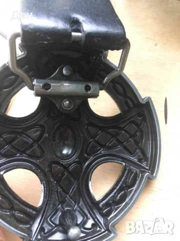 Мъжки готик колан с дупки, снимка 3 - Колани - 50463696