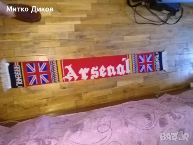 Арсенал футболен шал, снимка 5 - Футбол - 51080454
