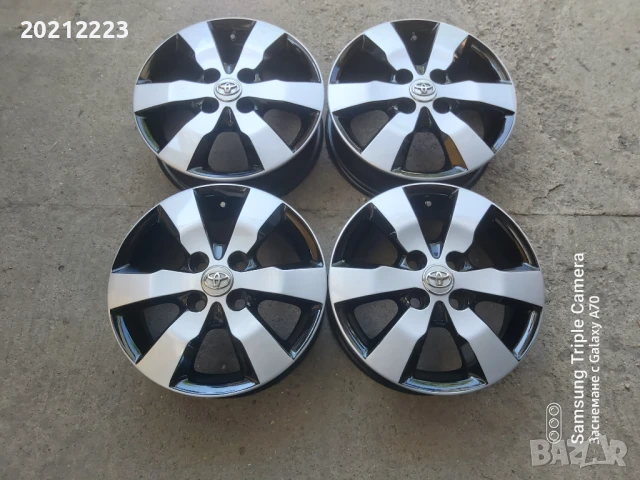 4 броя алуминиеви джанти за Тоyota Aygo 14