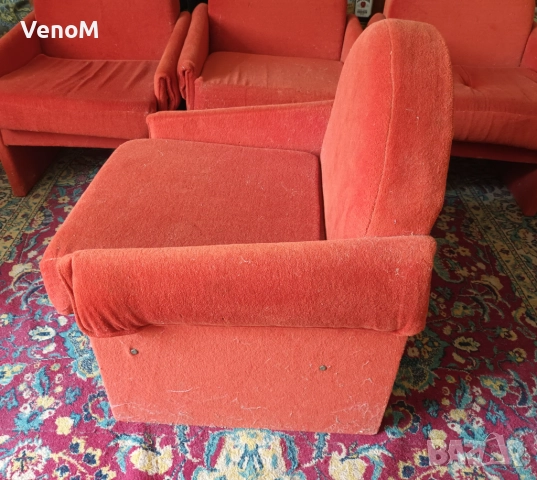 Фотьойл от соц заведение стол от кафе бар вариете аперитив, снимка 4 - Антикварни и старинни предмети - 51806987