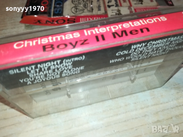 BOYZ II MEN 1109251035, снимка 2 - Аудио касети - 51675580