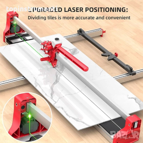 Машина за рязане на плочки SHIJING 3722, 1200 мм, до 15 мм, с лазер, снимка 6 - Други инструменти - 52564410