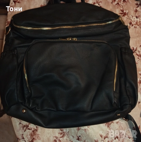 Нова Кожена Голяма Дамска Раница , снимка 9 - Раници - 52418742