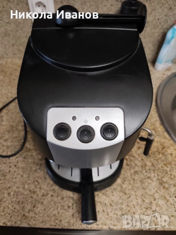 Кафе машина с ръкохватка , снимка 2 - Кафе машини - 53849923