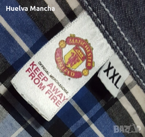 Мъжка риза на Манчестър Юнайтед, снимка 3 - Ризи - 54282954