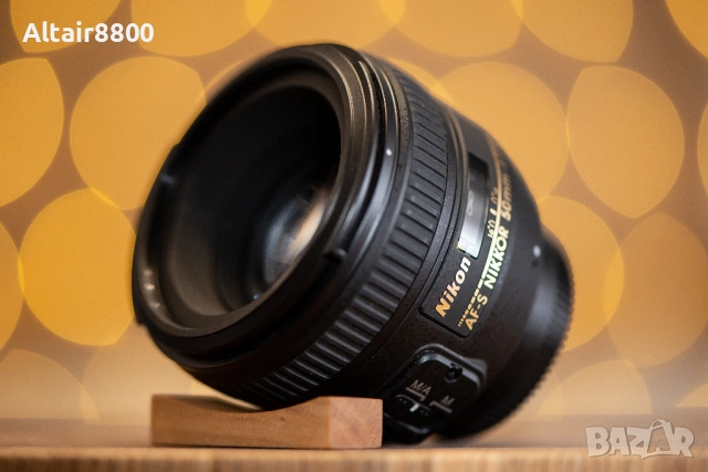 Nikon AF-S 50mm f/1.4G обектив Никон