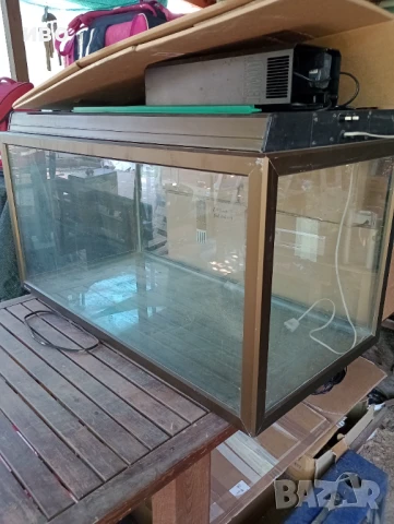 Продавам аквариум+2 филтъра , снимка 3 - Аквариуми - 51303082