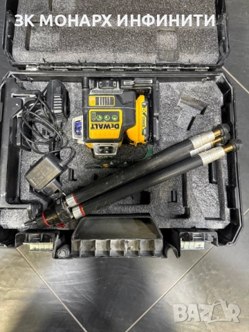 Лазерен нивел DEWALT DCE089G, снимка 11 - Други инструменти - 54058069