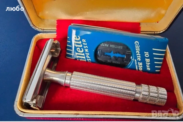 Самобръсначка GILLETTE N:58 ARISTOKRAT DJUNIOR Лимитирана Серия от 200 бр за Коронацията на Елизабет, снимка 6 - Антикварни и старинни предмети - 54282859