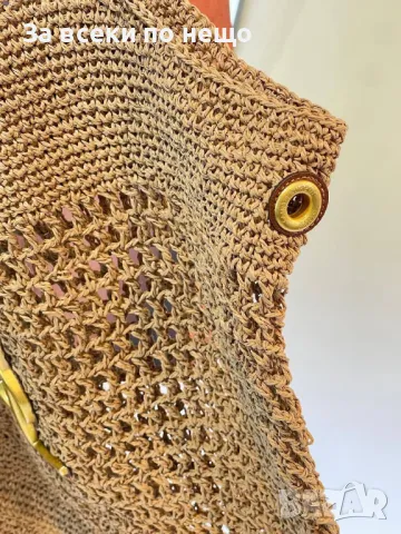 Yves Saint Laurent Дамска Бежова Плажна Чанта Код E72, снимка 6 - Чанти - 50229070