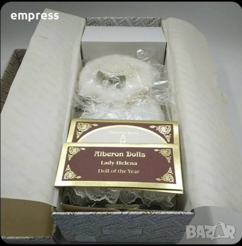 Порцеланова кукла Alberon Lady Helena , снимка 13 - Колекции - 52702348