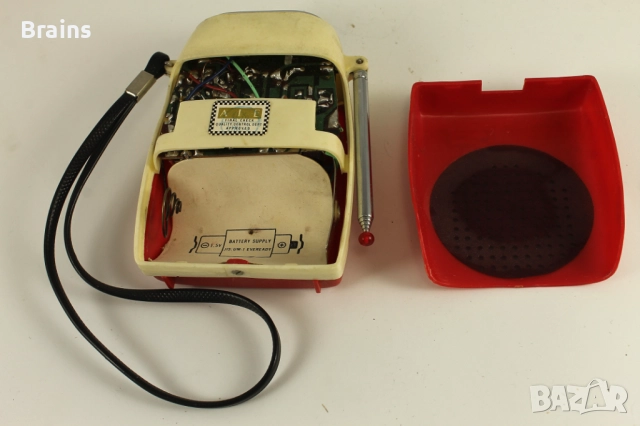 Колекционерско Джобно Радио AITRON от 1960-те, снимка 7 - Радиокасетофони, транзистори - 52734220