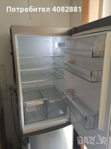 Продавам хладилник с фризер AEG - RCB53421LX , снимка 3 - Хладилници - 45520586