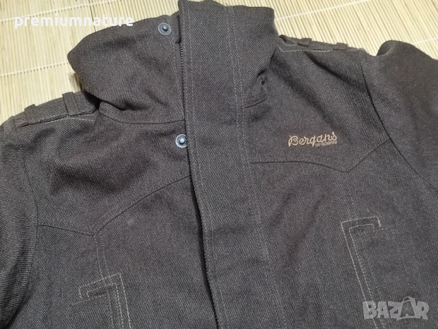 Bergans of Norway / мъжко трекинг хибридно яке тип парка с ветроустойчива мембрана, снимка 7 - Якета - 53609908