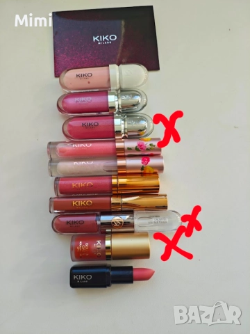 Kiko Milano комплекти, червила, 3D гланцове, несесери и други, снимка 5 - Козметика за лице - 50742053