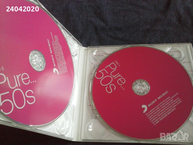 Pure 50's 4CD Collection оригинални дискове, снимка 3 - CD дискове - 53615709