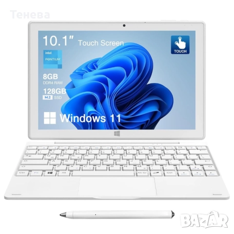 ЧетириЯдрен 2v1 Лаптоп-таблет Oliver Book