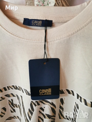 Тениска 100%памук .Roberto Cavalli, снимка 9 - Тениски - 54050124