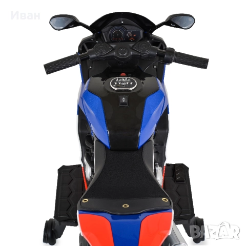 ТОП ЦЕНА!НОВО!Акумулаторен мотор Surfer BLUE с 12V батерия,мека седалка,BT, снимка 4 - Коли, камиони, мотори, писти - 51803553