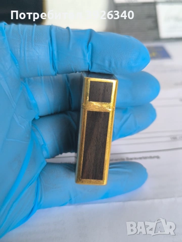 S.T.Dupont 18карата злато и дърво от Мадагаскар , снимка 5 - Други ценни предмети - 54010212