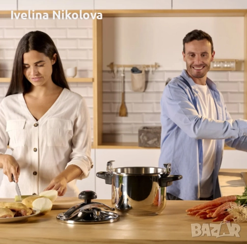 Тенджера под налягане Taurus Classic Moments 4L, снимка 3 - Съдове за готвене - 52423944