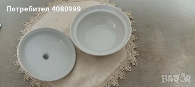 Руска порцеланова захарничка, снимка 3 - Сервизи - 51969386